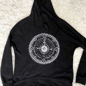 Windsor Black cropped sweater